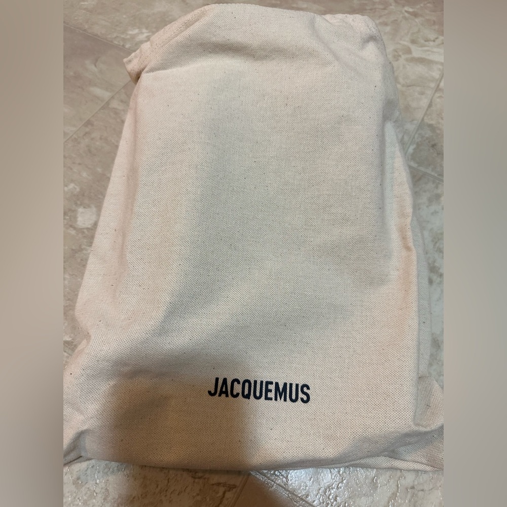 Jacquemus bag - light green suede